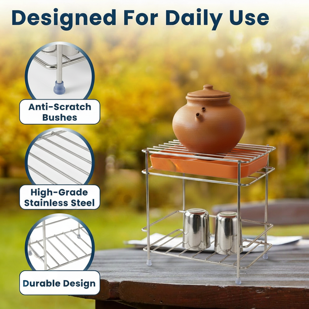 Heavy Steel Matka Stand | 50% OFF