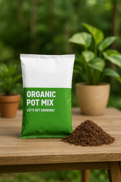 🌱 Organic Pot Mix – 50% OFF