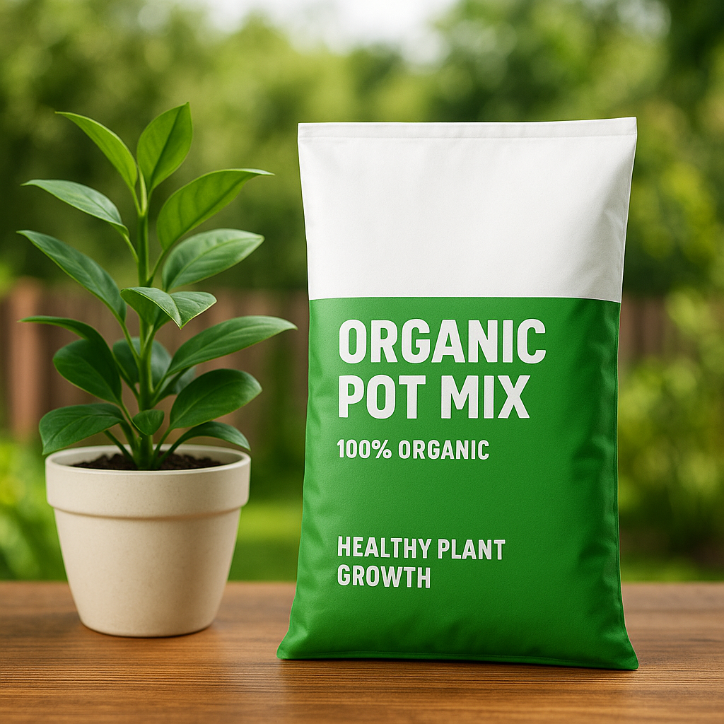 🌱 Organic Pot Mix – 50% OFF