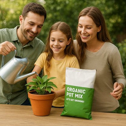 🌱 Organic Pot Mix – 50% OFF