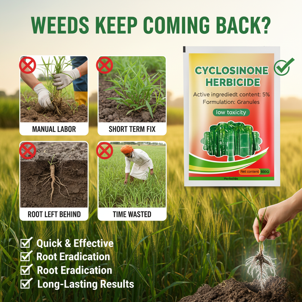 🔥 Cyclosinone Herbicide Granules – 50% OFF TODAY ONLY! ⚡ Hurry Before Stock Ends!